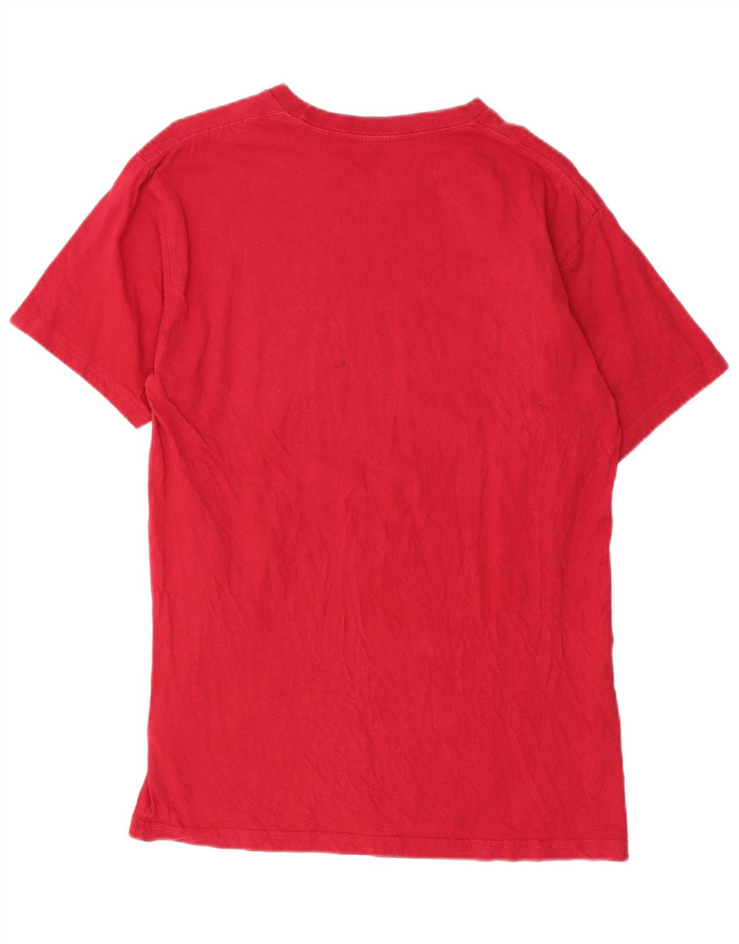 Camiseta masculina gráfica VANS Top médio algodão vermelho