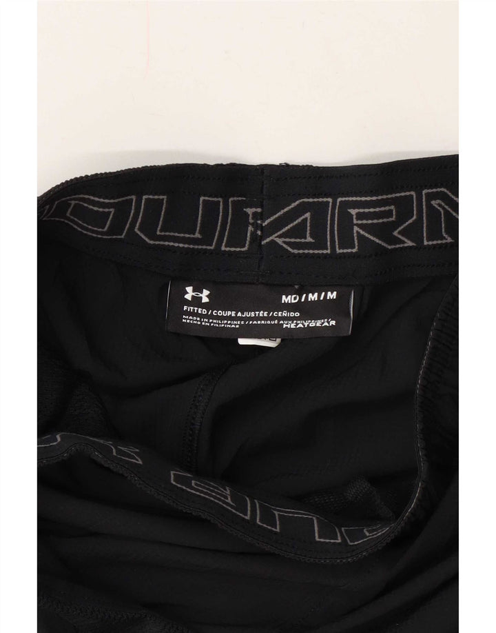 Shorts esportivos masculinos Under Armour Heat Gear médio azul marinho