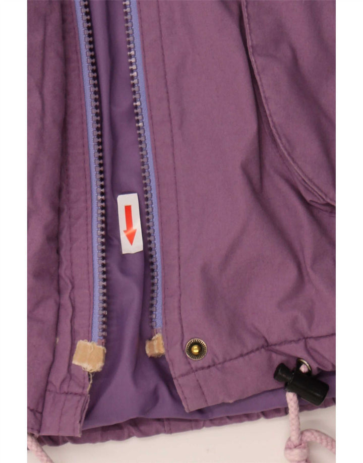 Casaco corta-vento grande feminino Etirel IT 44 poliéster roxo médio