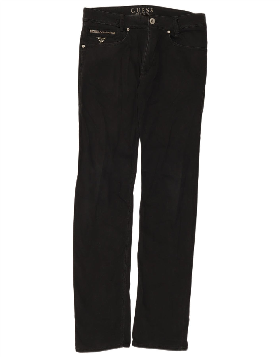 Guess Jeans Slim Feminino W30 L34 Algodão Preto