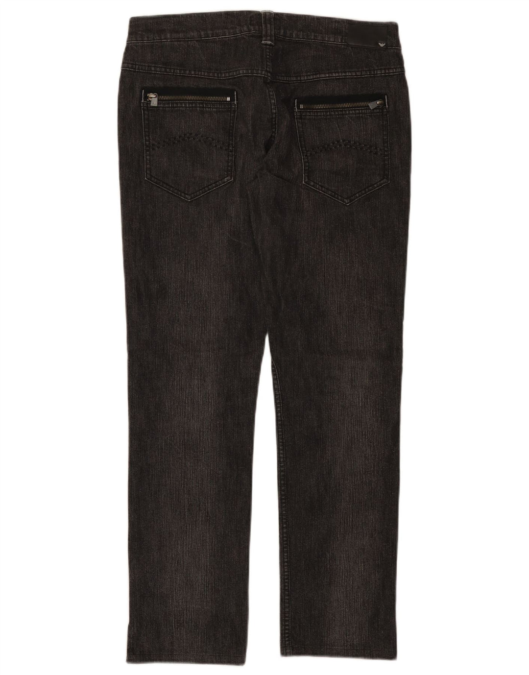 Jeans retos femininos Armani W29 L28 cinza