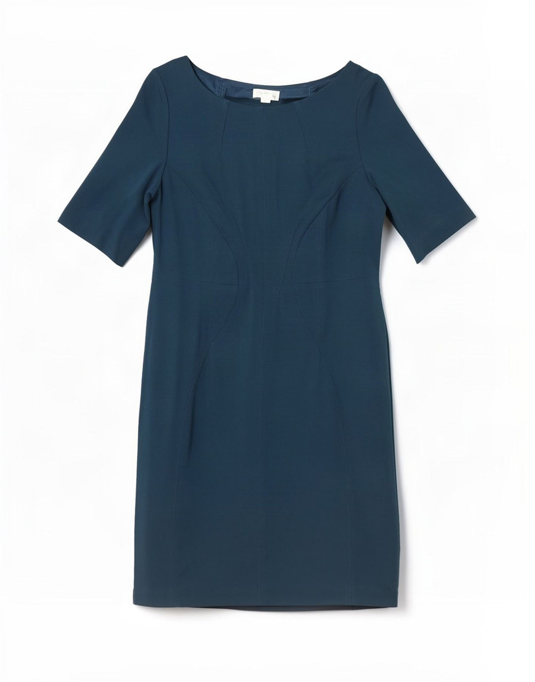 Vestido feminino Monsoon com bainha UK 18 XL azul viscose