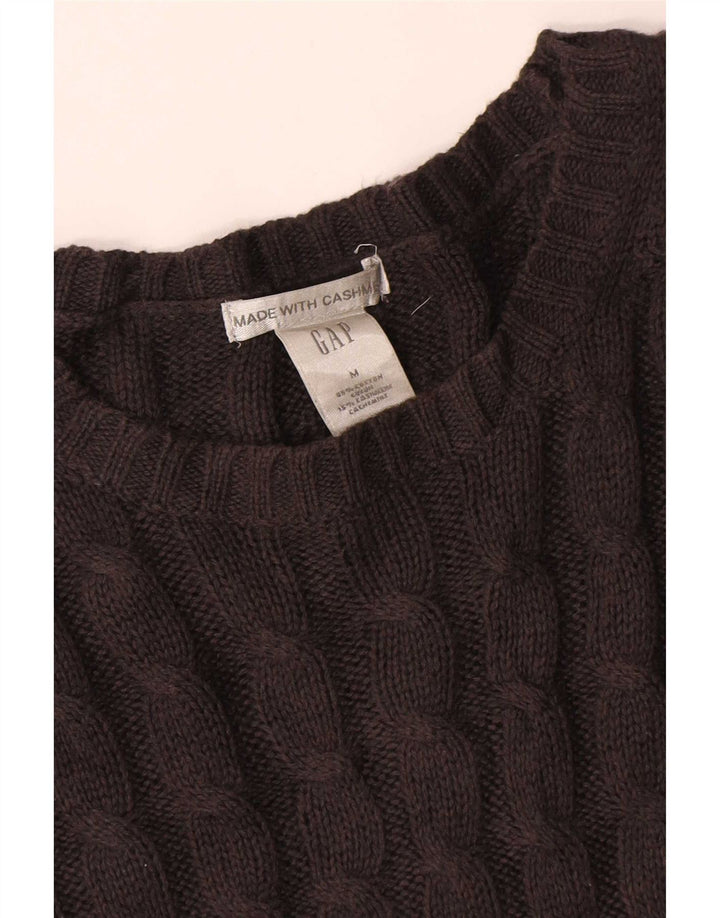 Suéter masculino Gap com gola canoa e algodão cinza médio