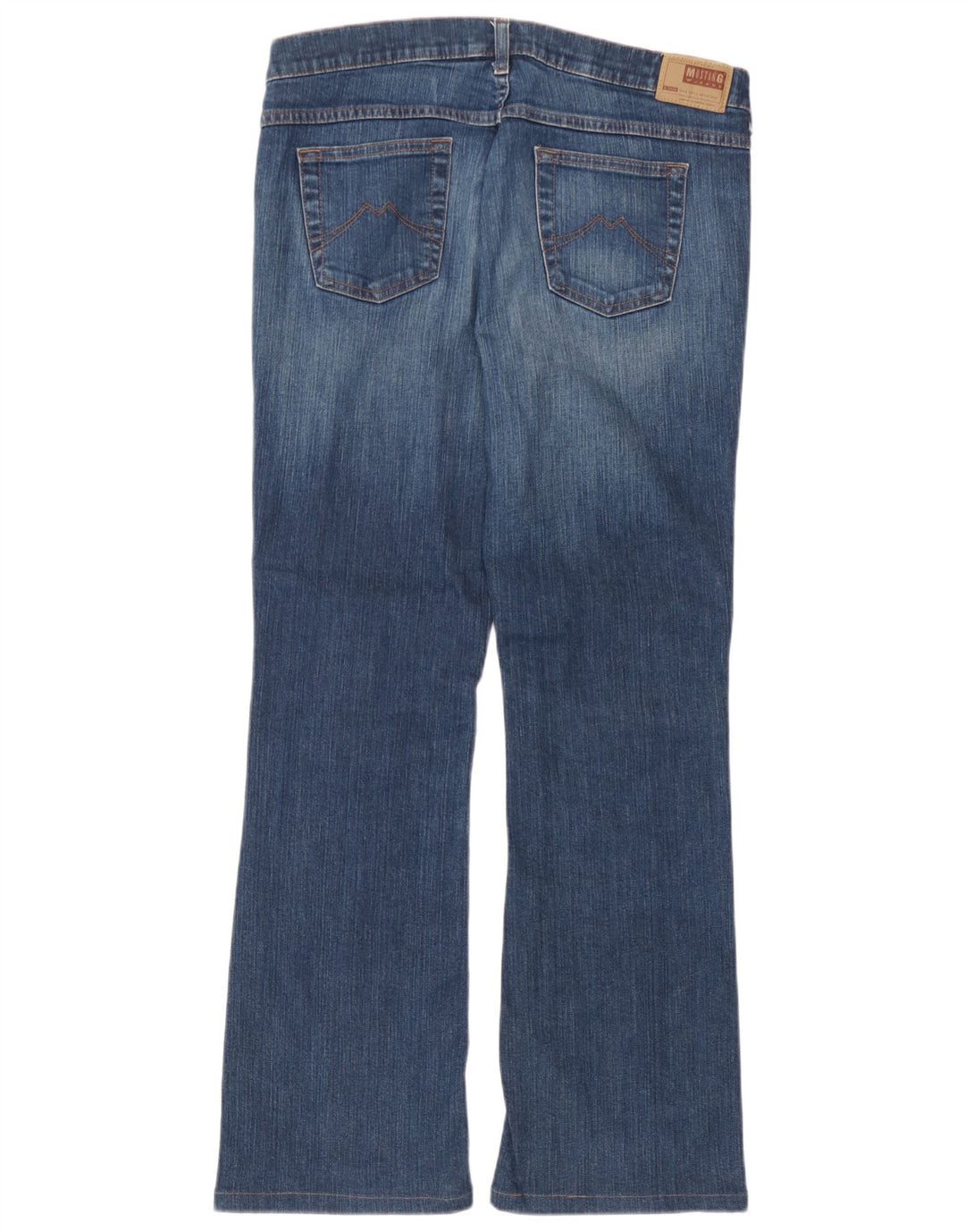 Mustang feminino bootcut jeans W30 L29 algodão azul