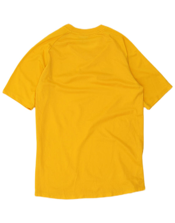 Camiseta gráfica masculina Umbro Top pequeno amarelo