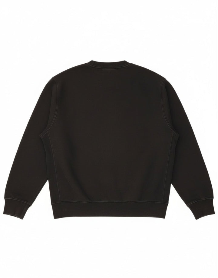Nike moletom masculino jumper pequeno algodão preto