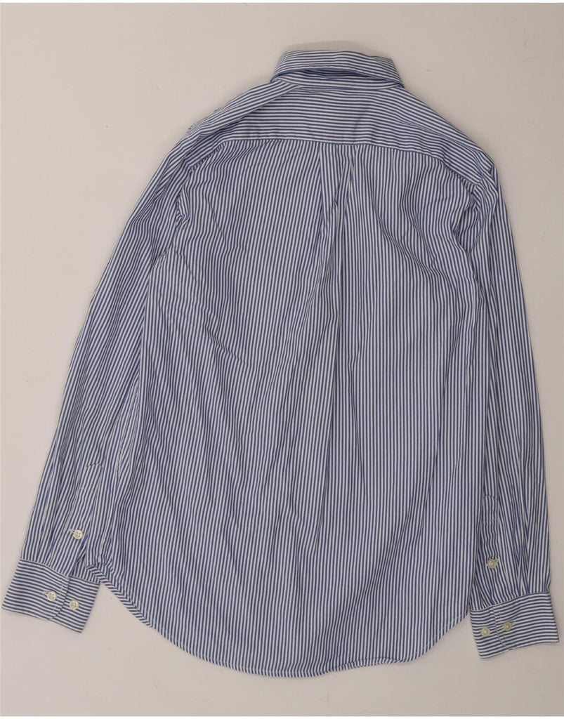 RALPH LAUREN Boys Shirt 13-14 Years Blue Pinstripe Cotton Vintage Ralph Lauren and Second-Hand Ralph Lauren from Messina Hembry 
