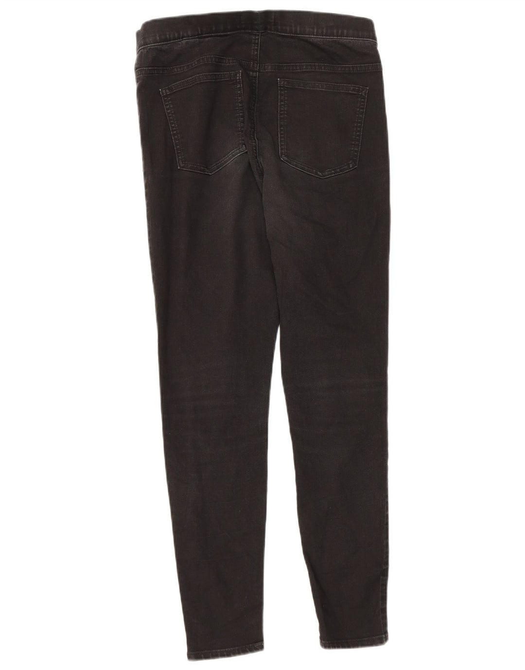 Jeans Marks & Spencer feminino regular fit Jegging UK 12 médio W30 L28 preto