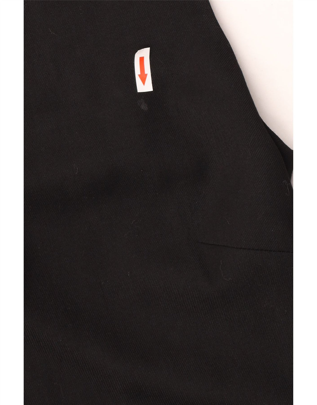 Vestido feminino French Connection sem mangas UK 10 pequeno lã preta