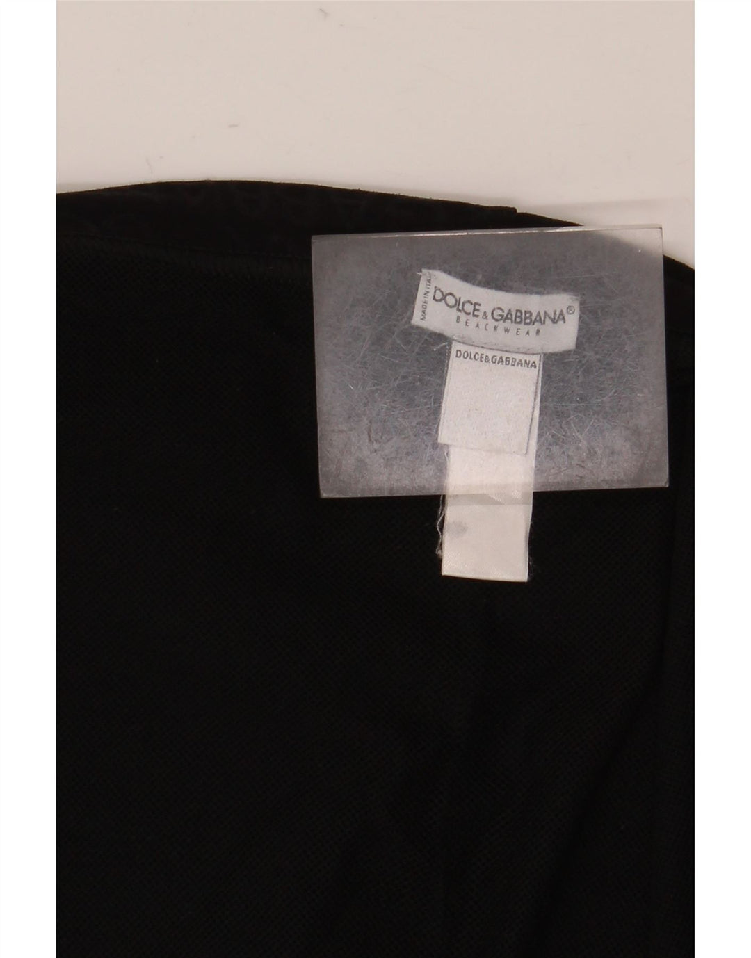 Dolce & Gabbana Mens Beachwear Calções de banho grandes pretos