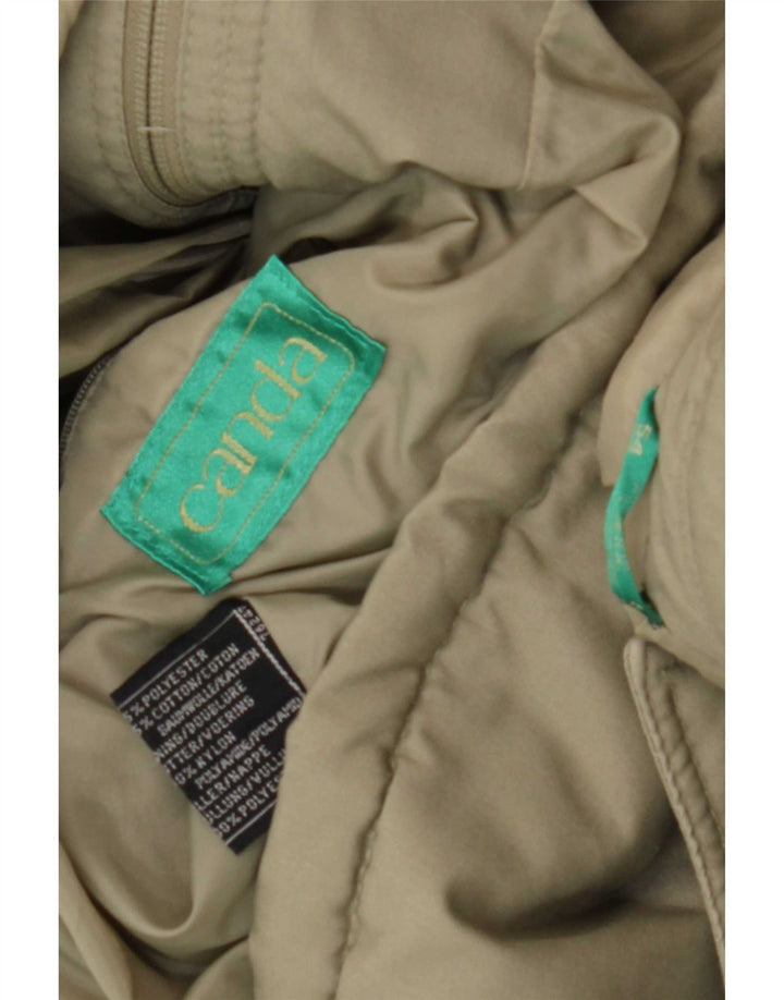 Jaqueta masculina acolchoada Canda IT 54 2XL poliéster cáqui