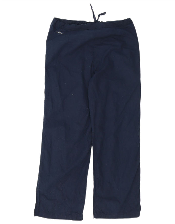 Calça de treino capri feminina Sergio Tacchini IT 42 médio azul marinho