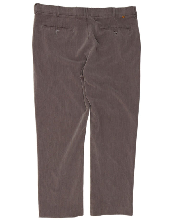 Calça masculina Farah Classic Fit Suit W38 L29 cinza poliéster