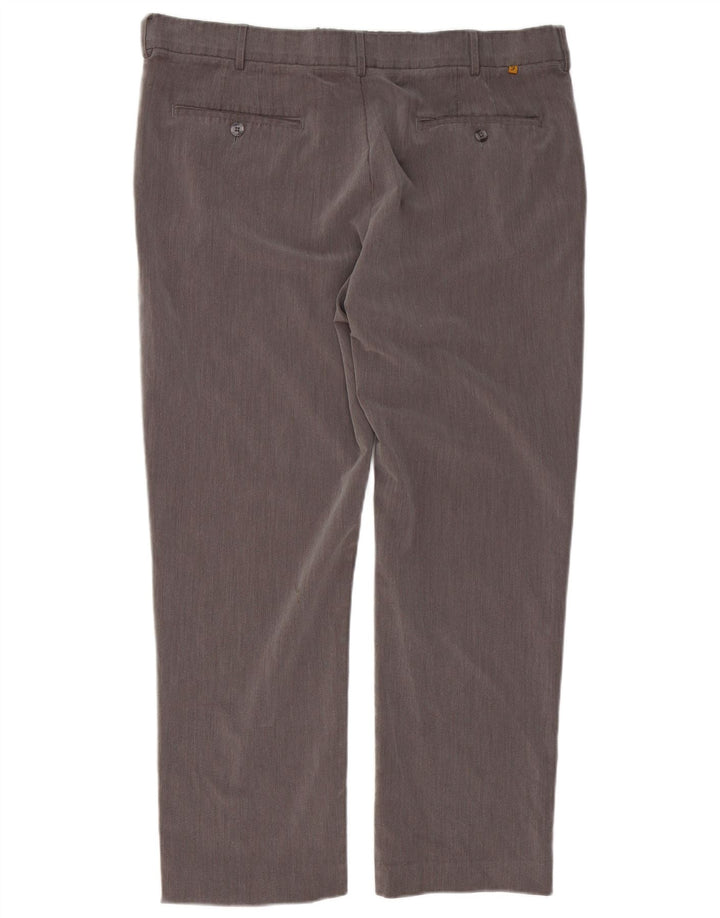 Calça masculina Farah Classic Fit Suit W38 L29 cinza poliéster