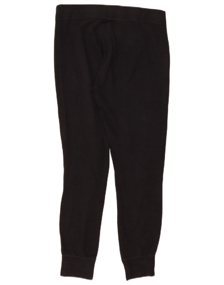 Calça de treino feminina Nike Joggers UK 12 médio preto algodão