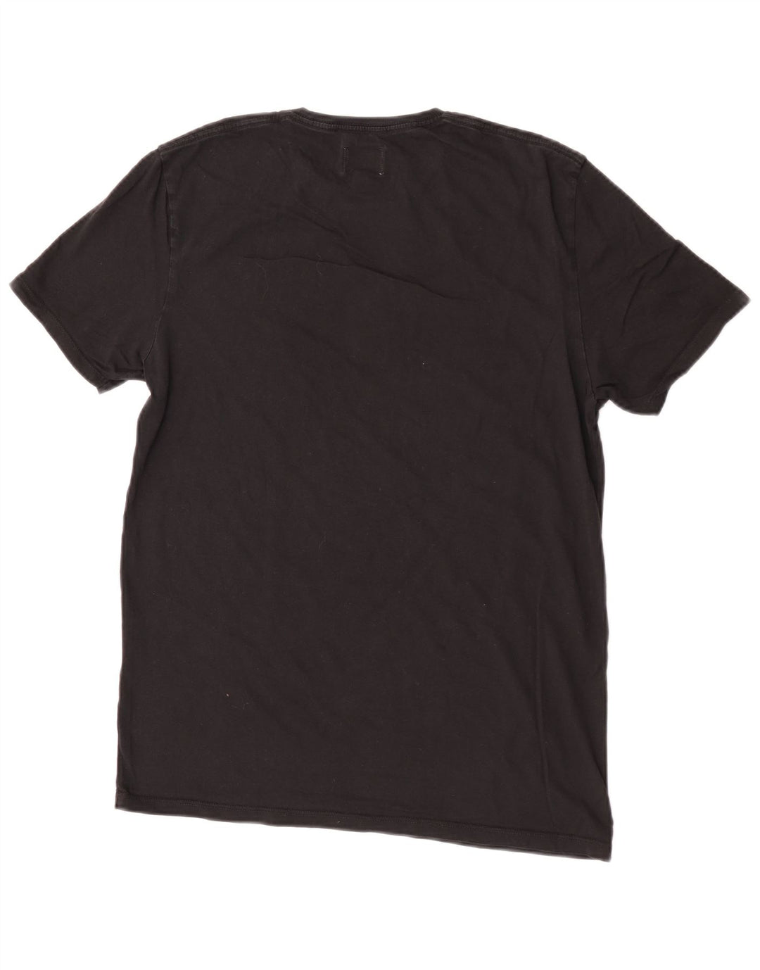 Camiseta feminina Levi's UK 14 grande algodão preto