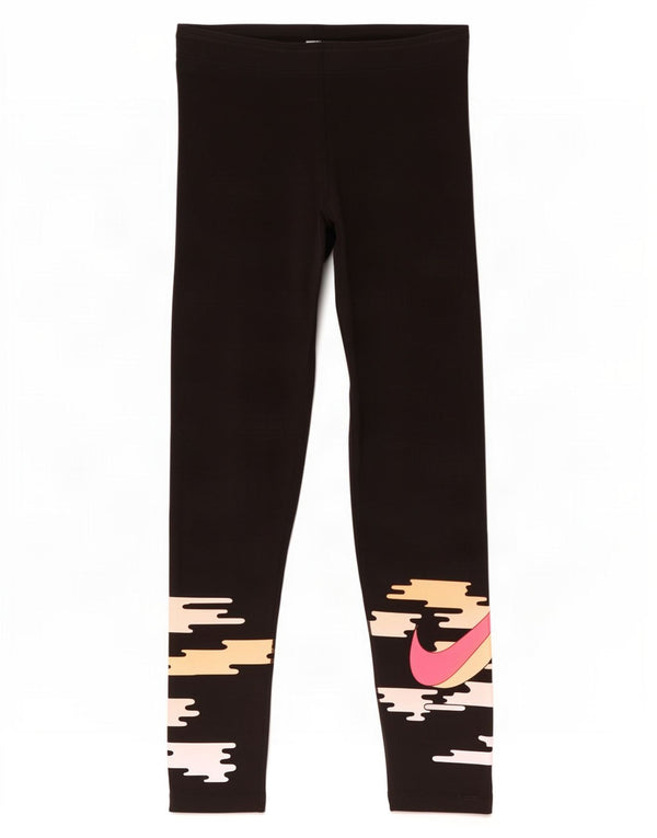 Leggings Nike Dri Fit Graphic UK 12 Médio Algodão Preto