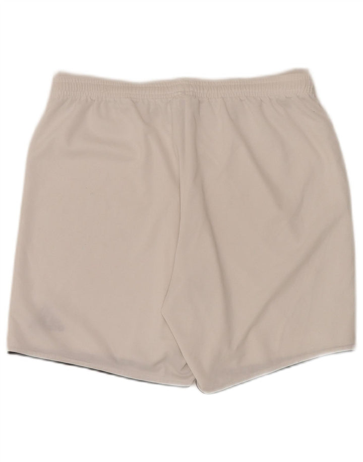 ADIDAS Mens Climalite Sport Shorts Médio Poliéster Branco