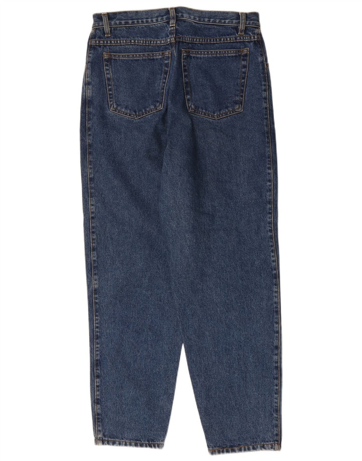 C&A Jeans Cônicos Femininos IT44 Médio W34 L30 Azul