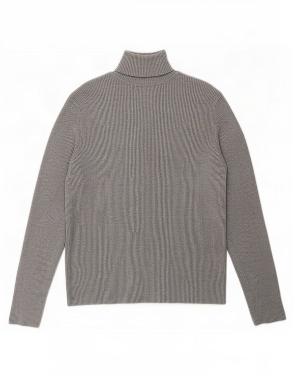 Blusa feminina Marks & Spencer UK 14 grande viscose cinza