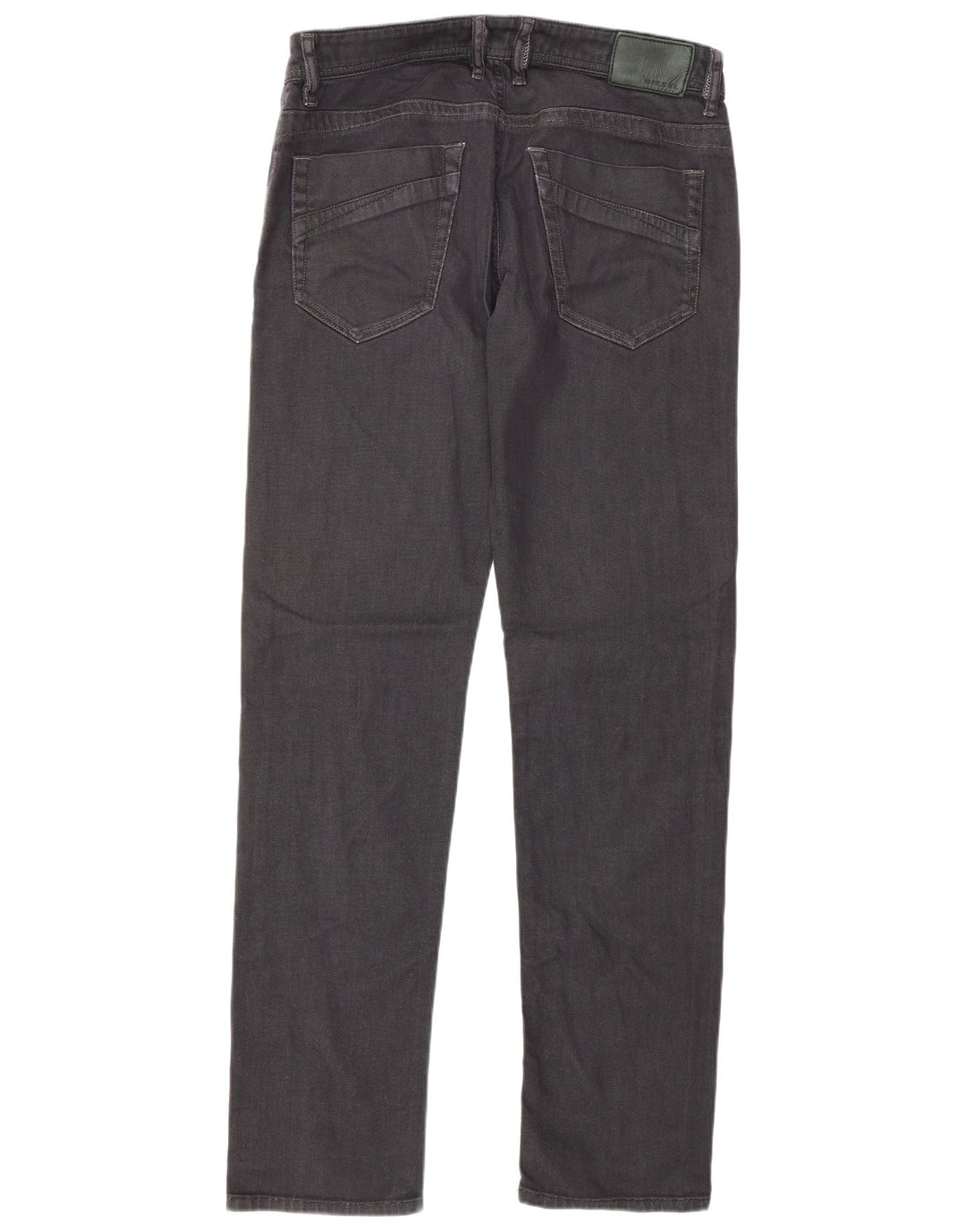 Diesel Masculino Bhetto Stretch Jeans Reto W33 L34 Algodão Preto
