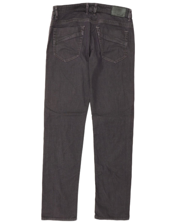 Diesel Masculino Bhetto Stretch Jeans Reto W33 L34 Algodão Preto