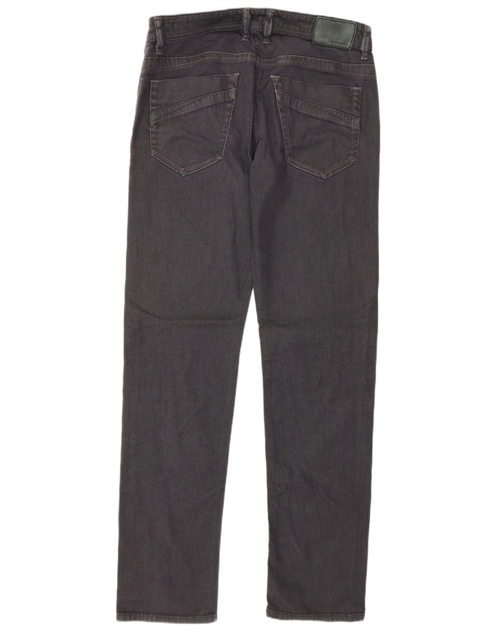 Diesel Masculino Bhetto Stretch Jeans Reto W33 L34 Algodão Preto
