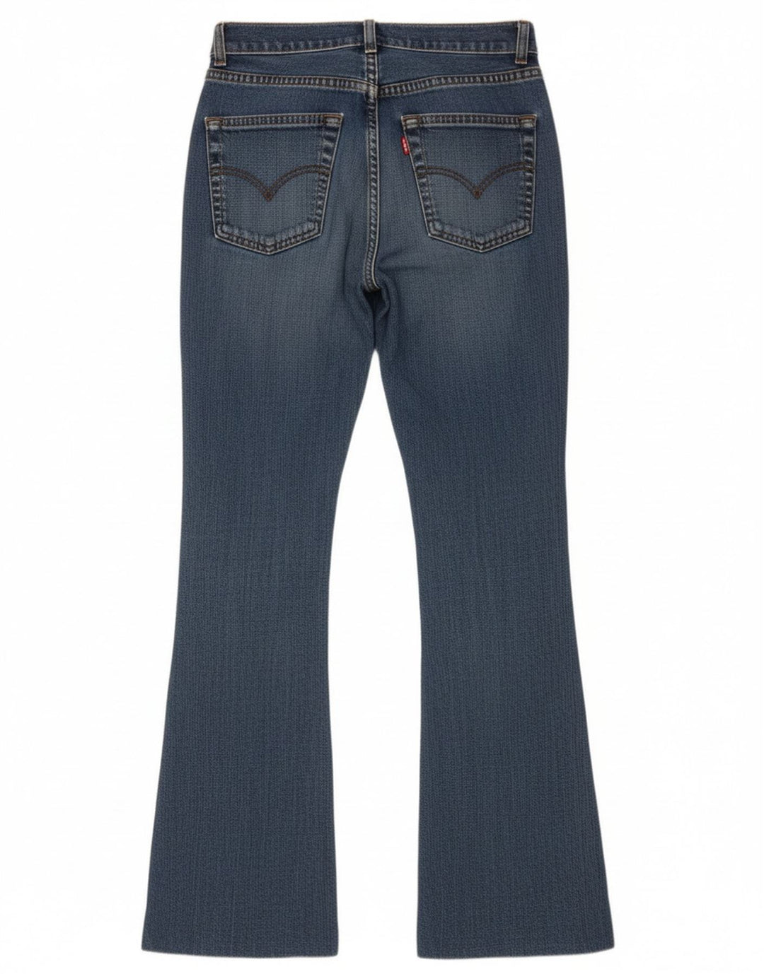 Calça jeans feminina Levi's 525 Bootcut W28 L30 azul algodão