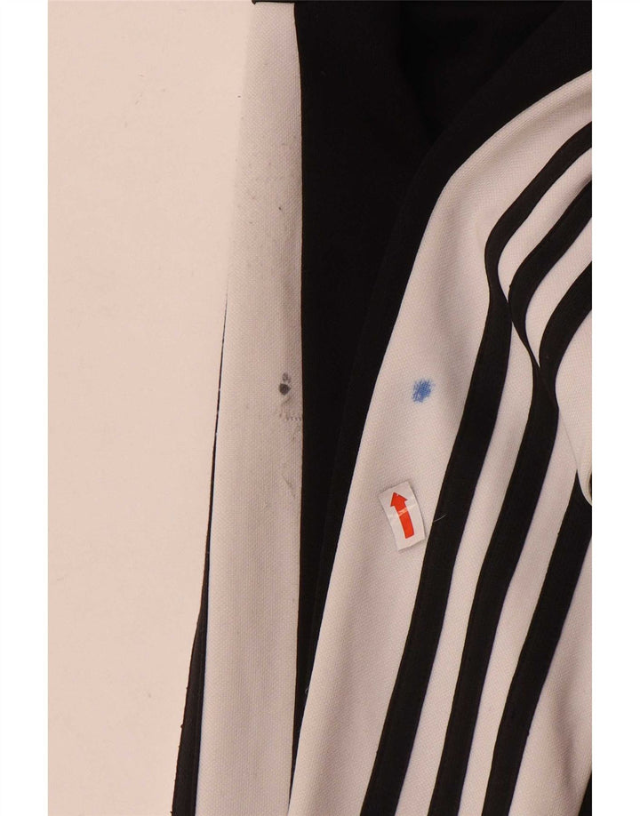 Leggings Adidas Femininas UK 16/18 Grande Preto Colorblock Poliéster