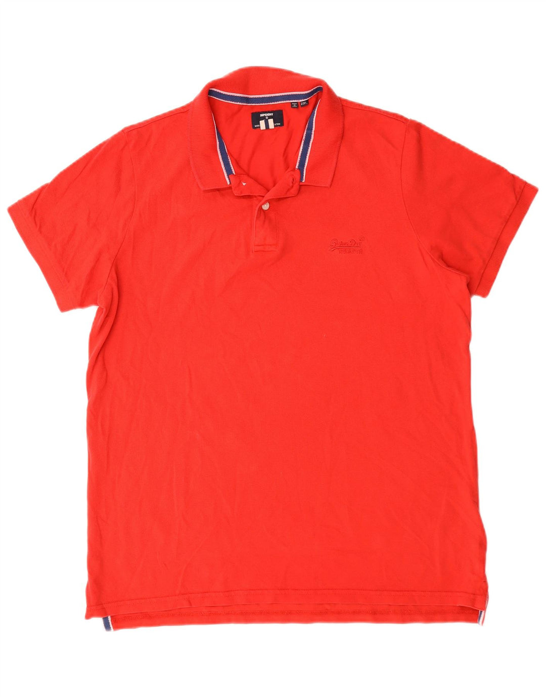 Camisa polo masculina Superdry 2XL algodão vermelho