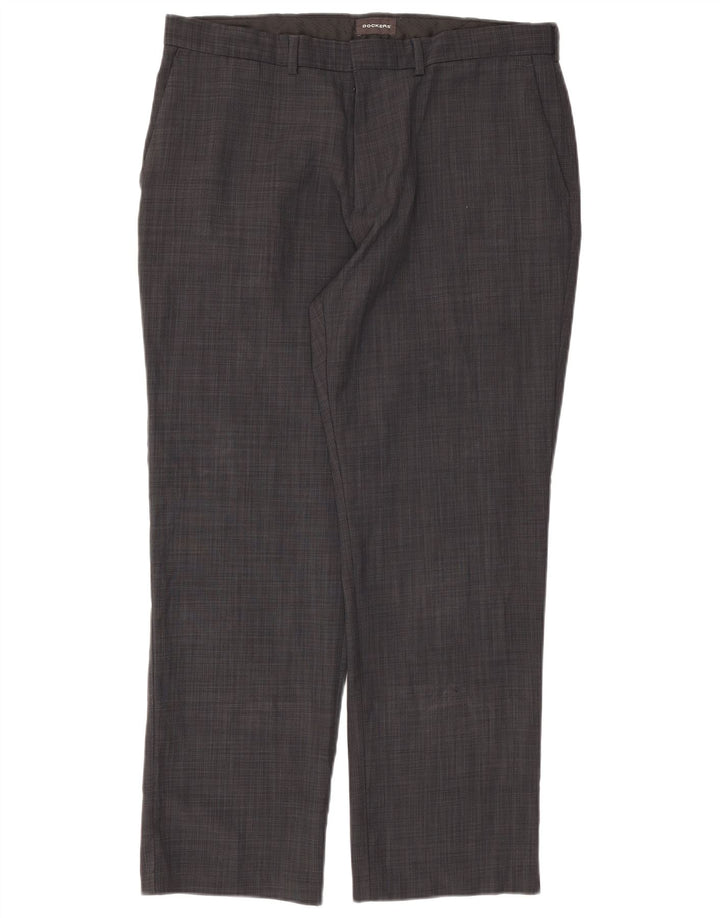 Calças Dockers masculinas retas Chino W36 L29 cinza