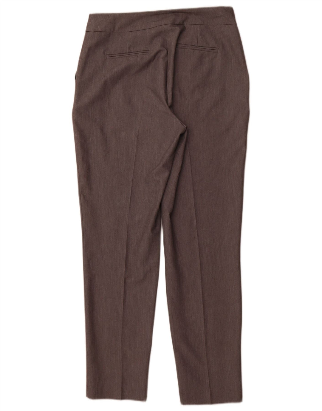 WAREHOUSE Calça feminina slim cintura alta Reino Unido 10 pequena W30 cinza