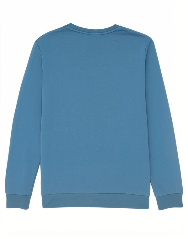 Champion Meninos Graphic Sweatshirt Jumper 13-14 Anos XL Azul Desporto