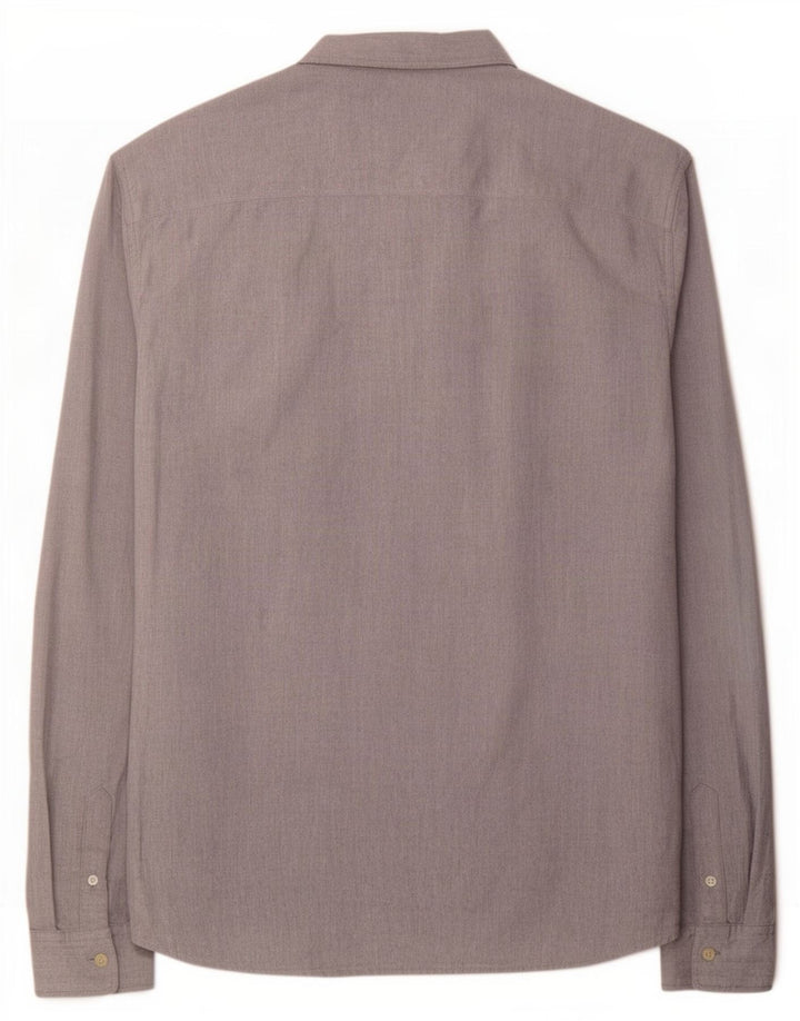 Camisa masculina All Saints XL algodão cinza