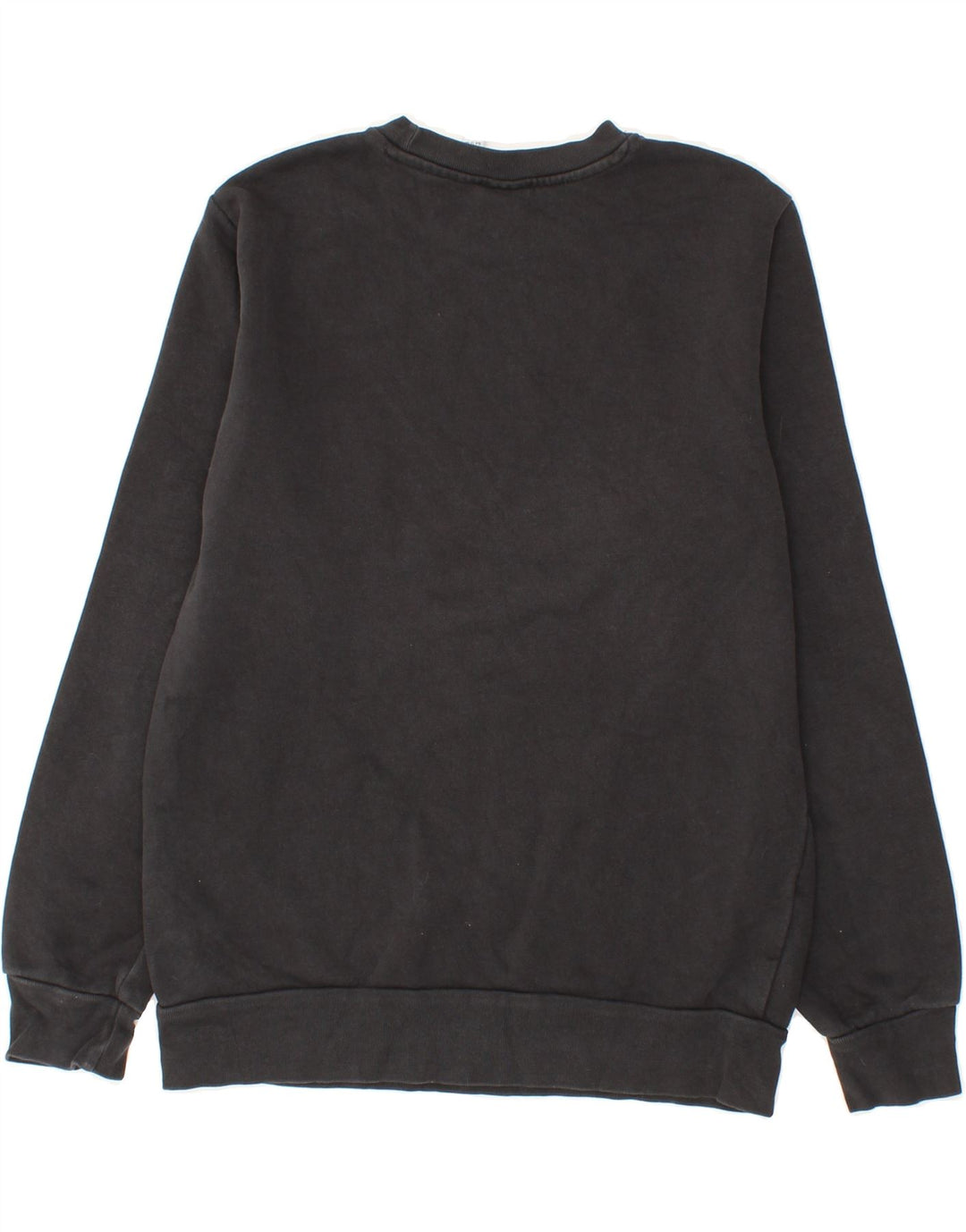 ADIDAS Boys Graphic Sweatshirt Jumper 13-14 Years Grey Cotton Vintage Adidas and Second-Hand Adidas from Messina Hembry 