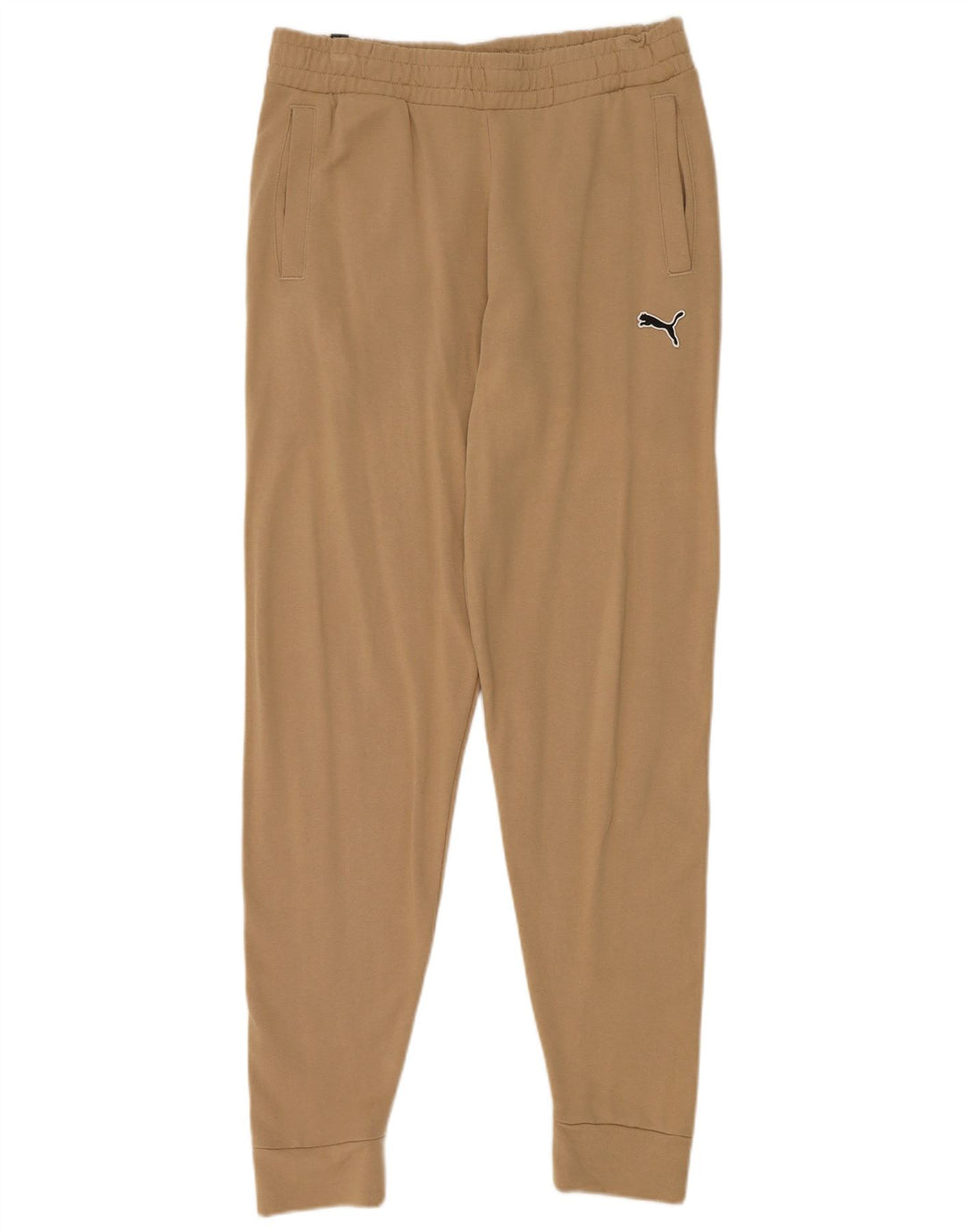 Calça de treino feminina Puma Joggers UK 14 Médio Bege