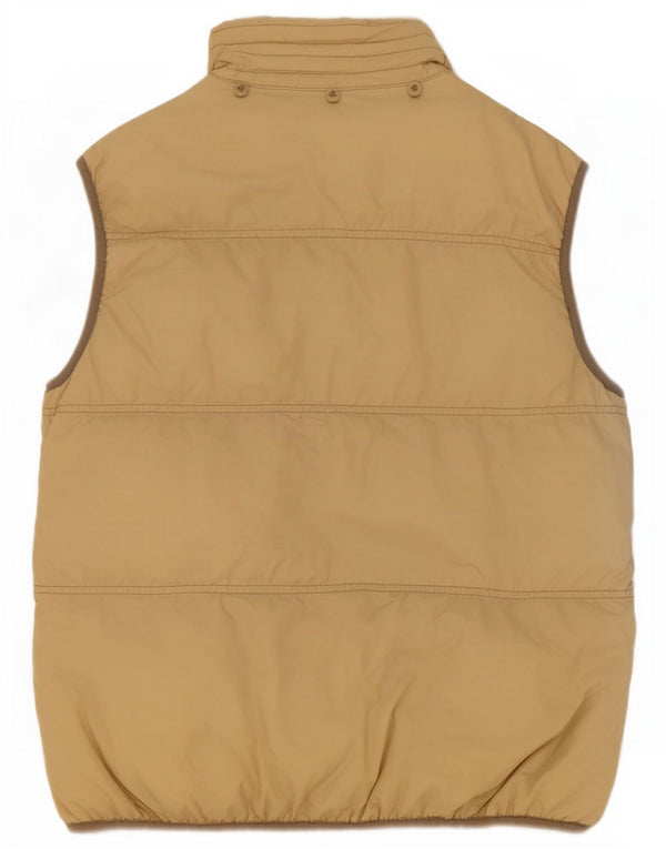 Colete acolchoado feminino New Penny UK 14 grande nylon bege