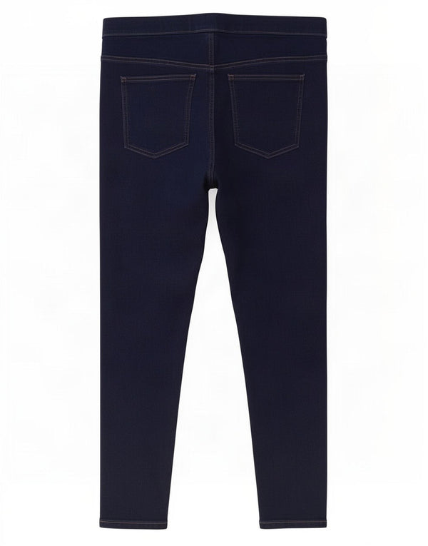 Marks & Spencer Calça Jeans Feminina Crop Jegging Reino Unido 20 2XL W38 L25 Azul Marinho