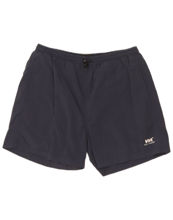 Shorts de natação masculino Helly Hansen médio azul marinho nylon