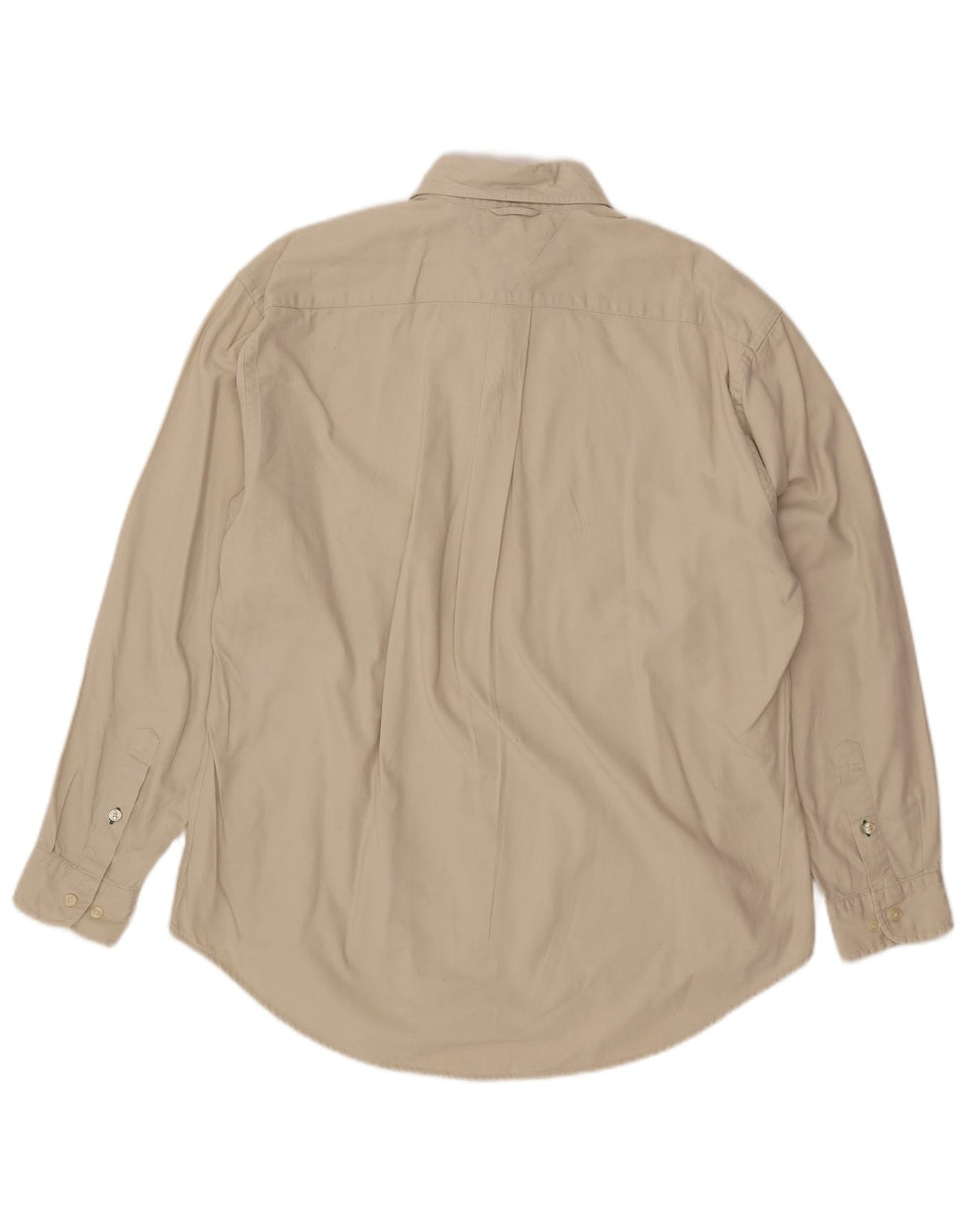 Camisa masculina TOMMY HILFIGER grande de algodão branco