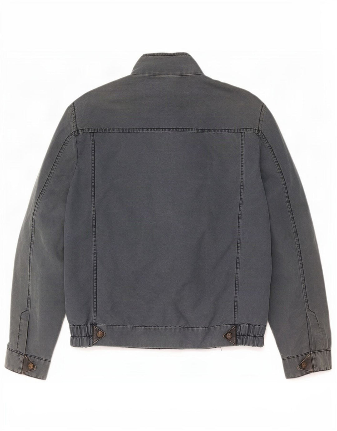 Jaqueta utilitária masculina Hogan UK 38 azul marinho médio