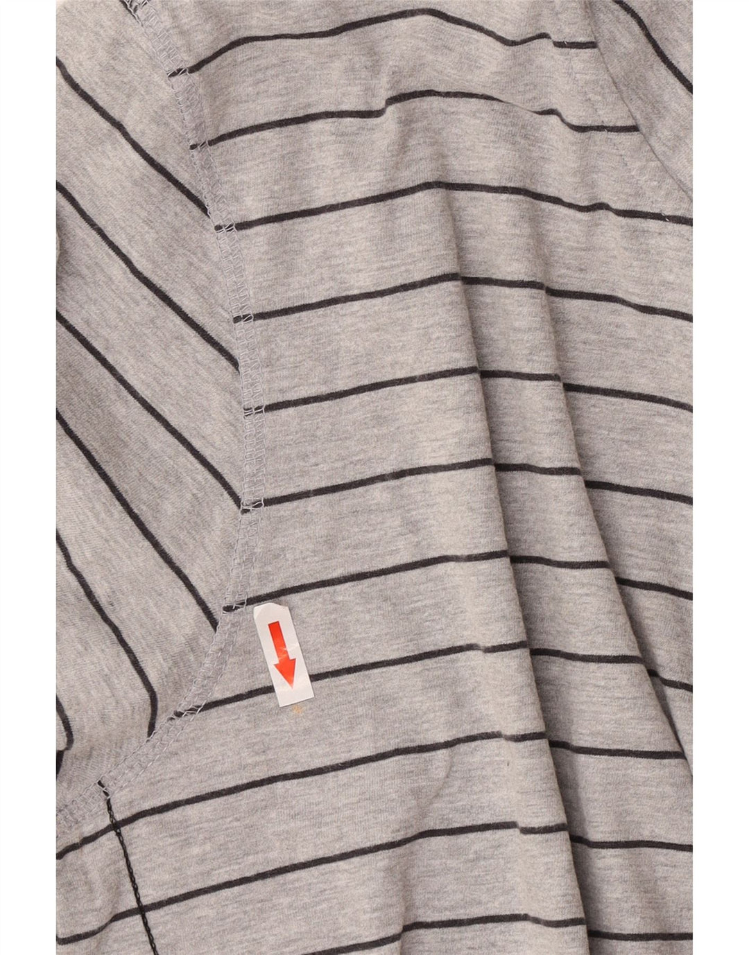 Mossimo moletom com capuz masculino XL algodão listrado cinza