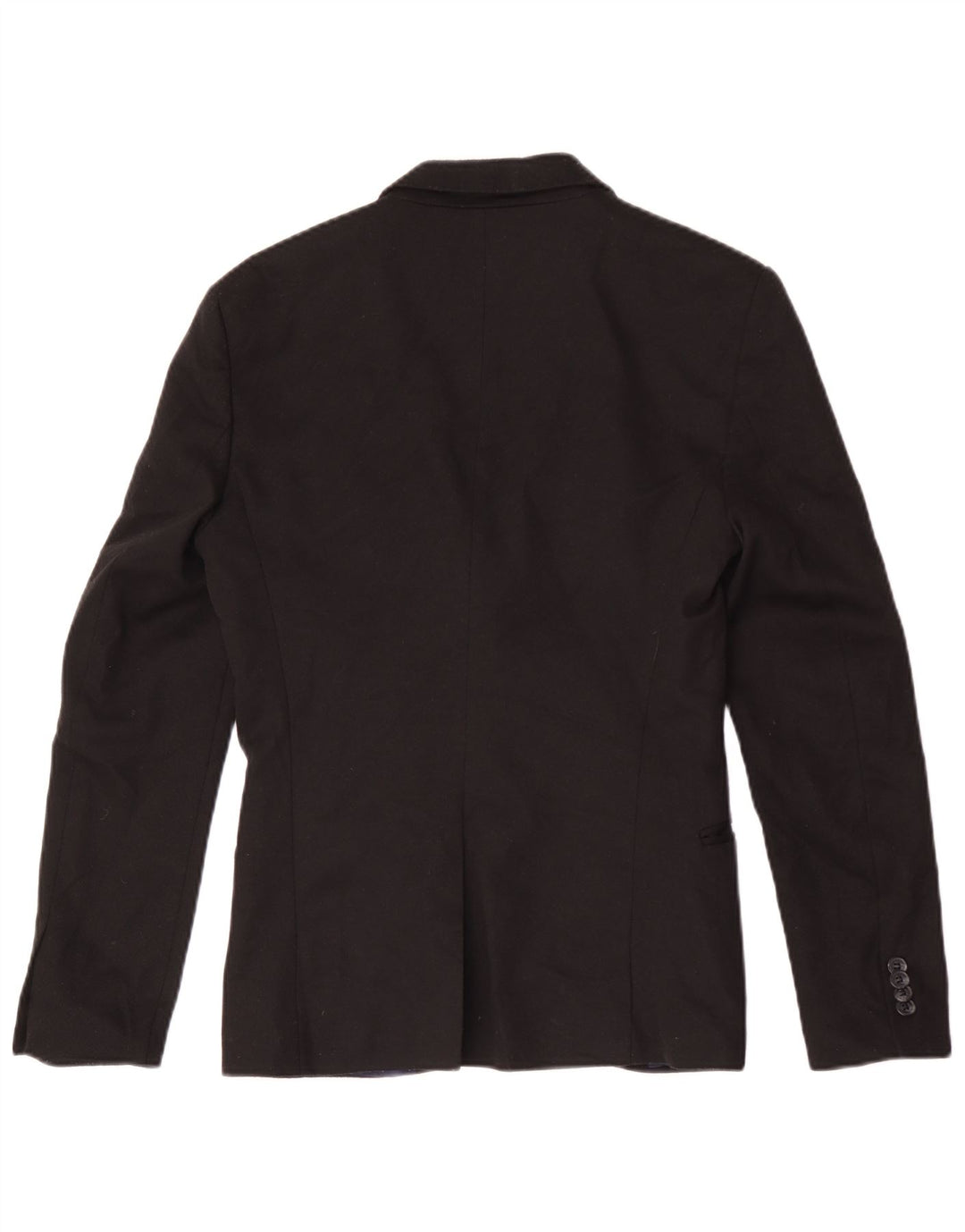 Jaqueta blazer masculina Zara com 2 botões Reino Unido 36 pequena preta