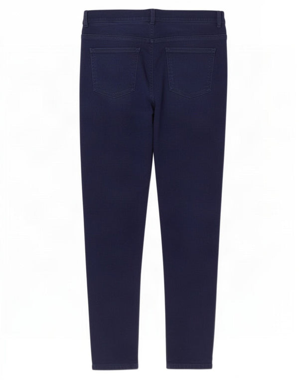 Calça jeans feminina Marks & Spencer UK 14 médio W30 L27 azul algodão