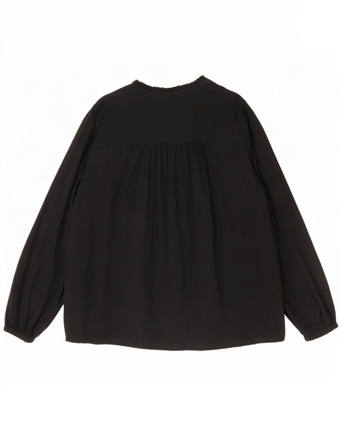 Blusa oversized feminina Marks & Spencer Reino Unido 16 grande viscose preta