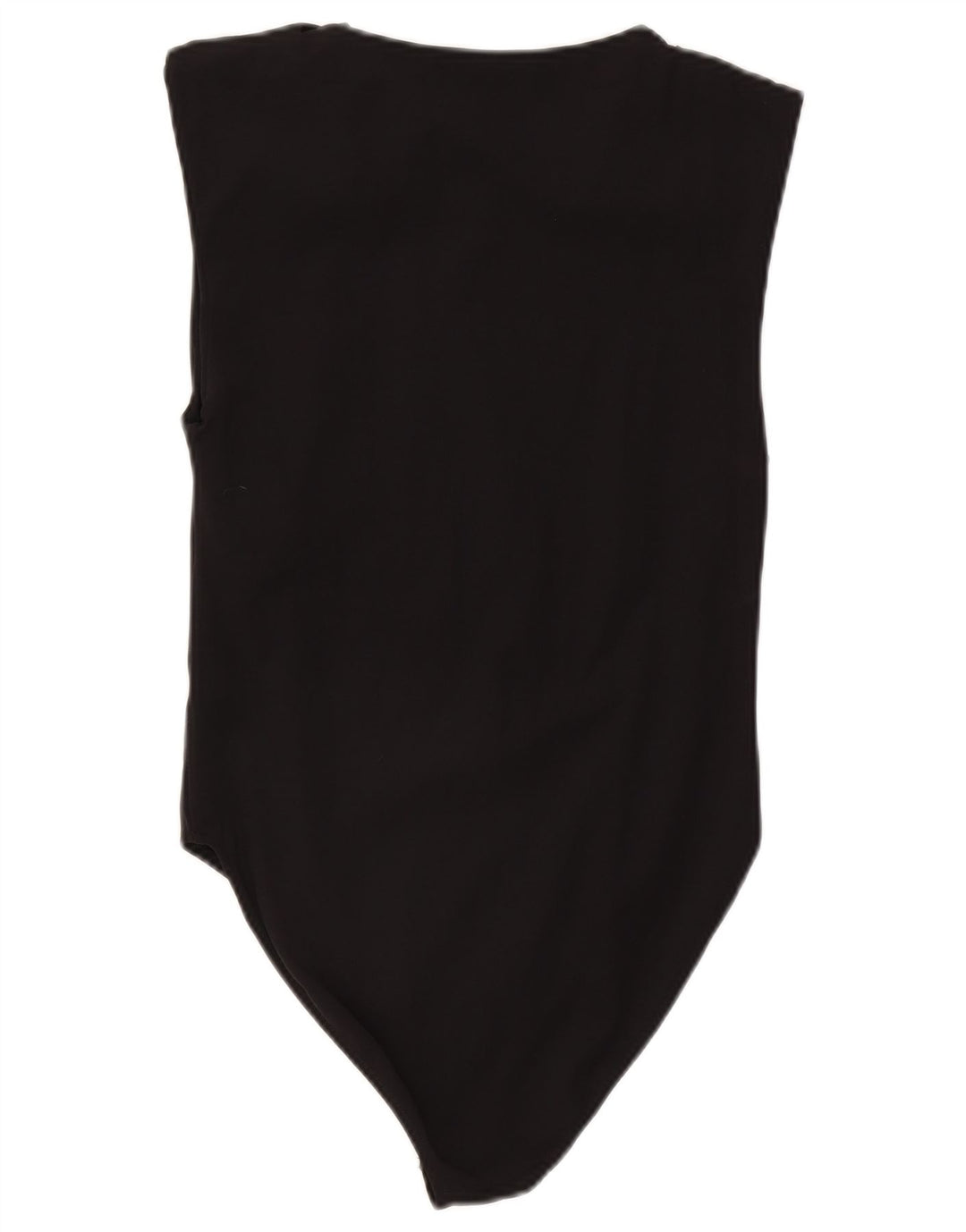 Macacão feminino sem mangas Zara UK 14 grande poliamida preta