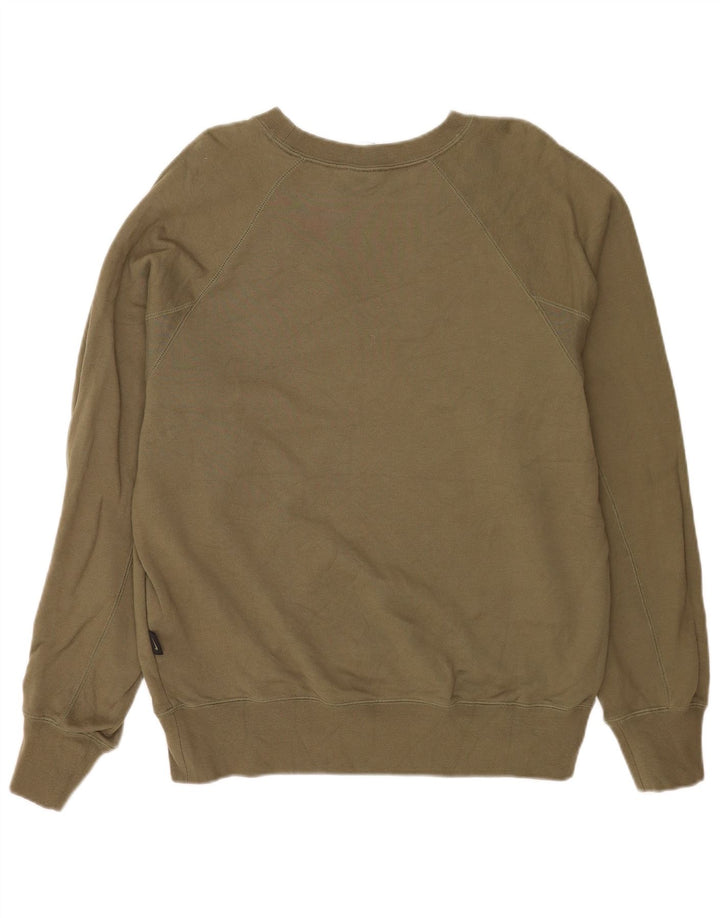 Moletom gráfico masculino Nike Jumper grande algodão cáqui