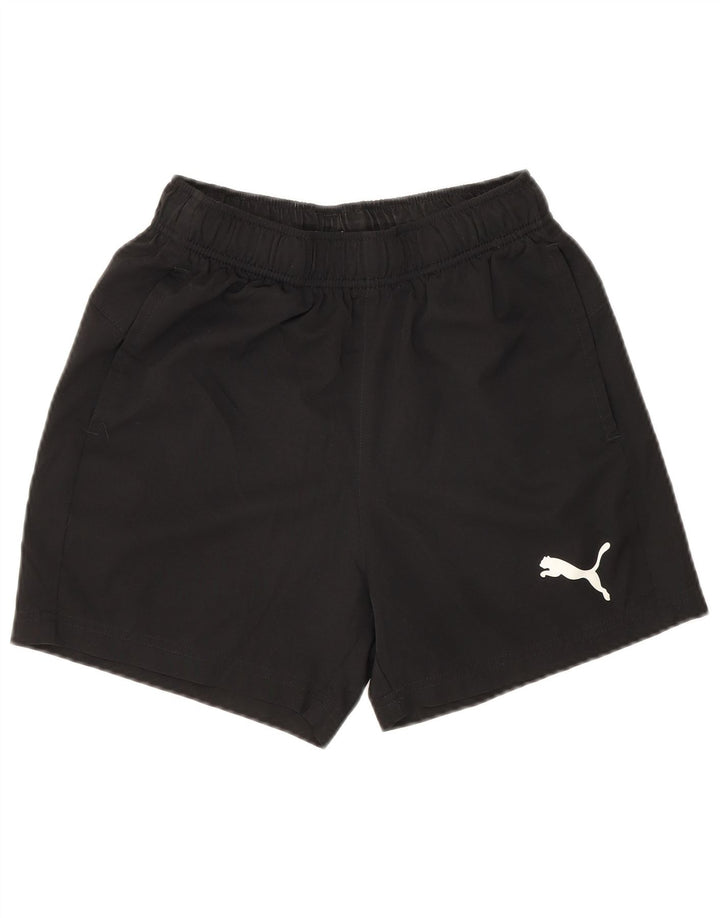 Shorts esportivos femininos Puma UK 4 XS preto poliéster
