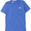 ADIDAS Boys T-Shirt Top 12-13 Years Blue Cotton