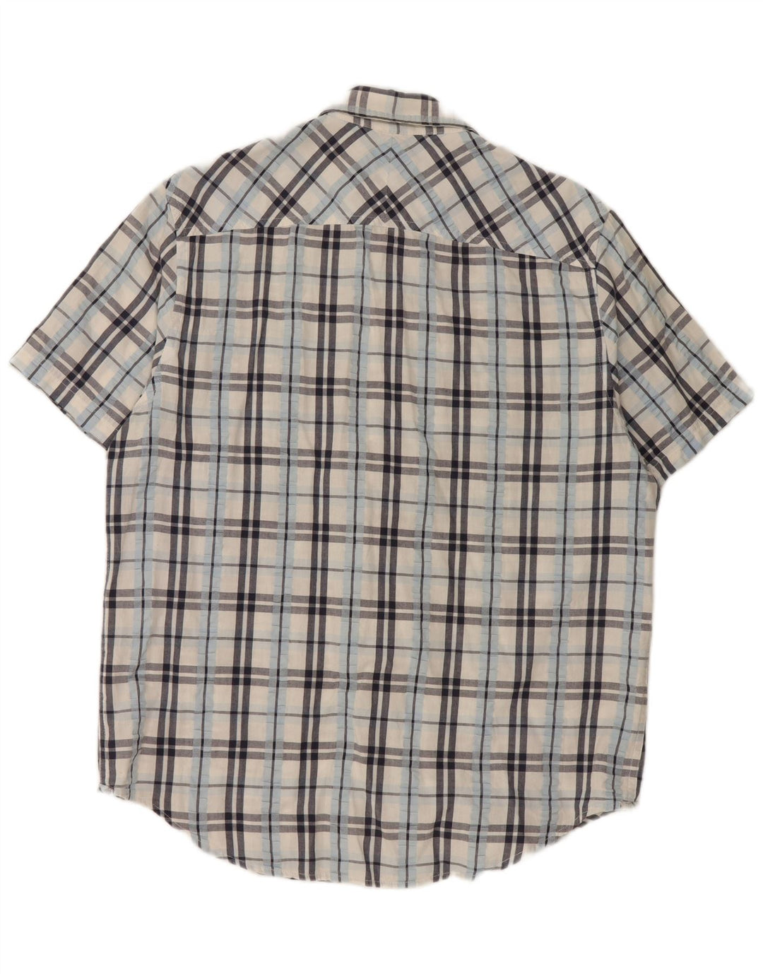 Timberland Mens Earthkeepers Regular Fit Camisa Grande Xadrez Branco